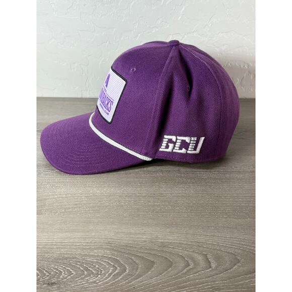 Arizona Diamondback MLB Purple White Rope Patch Men's Snapback Hat- EUC - Picture 2 of 5